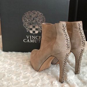Vince Camuto Nude Bootie